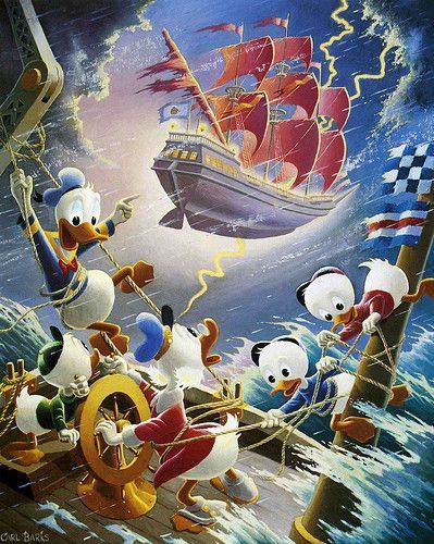 Dessiné par Carl Barks