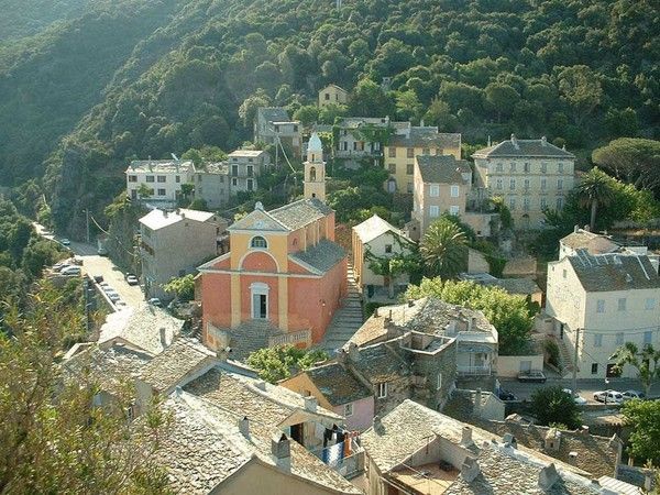 Nonza,petit village Corse