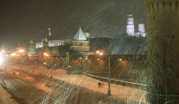 Moscou sous la neige 