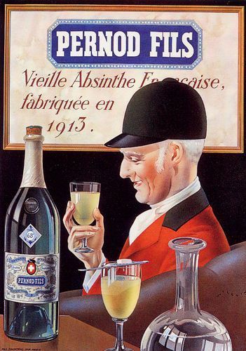 Affiche publicitaire ancienne (Pernod)