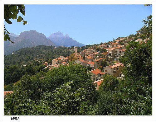 Petit village Corse