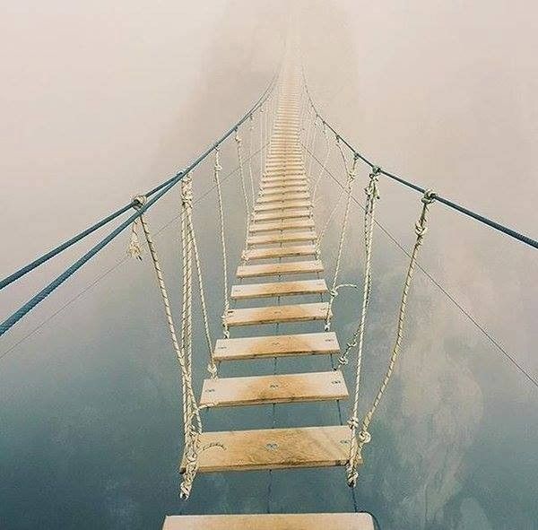  Je n'aurai jamais le courage de traverser ce pont
