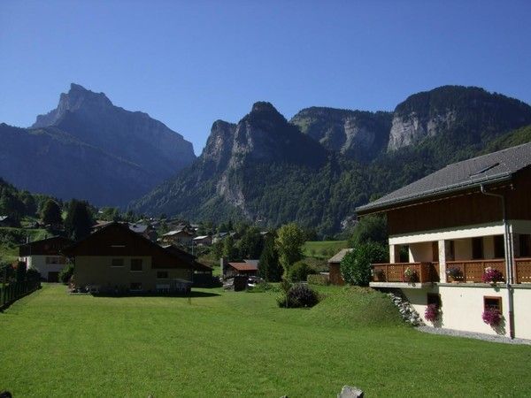 Sixt-Fer-à-Cheval, village de Haute-Savoie