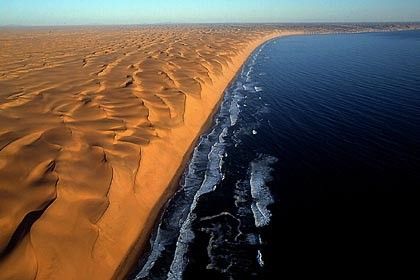 Quand le désert rencontre l'océan
