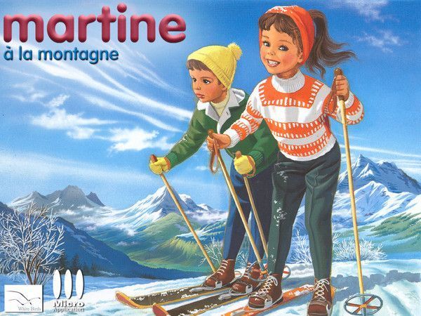 Martine à la montagne