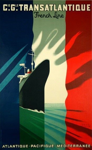 Affiche ancienne maritime