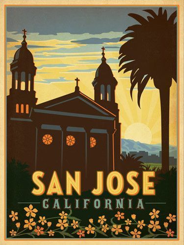 Affiche ancienne (Californie)