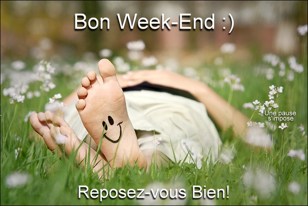 Bon week-end!