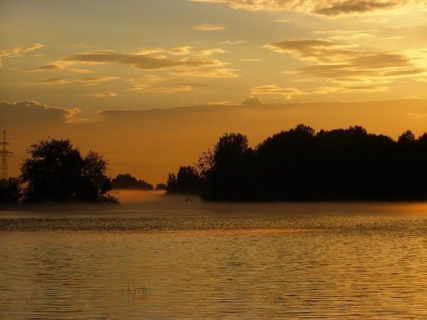 Coucher de soleil en Ukraine