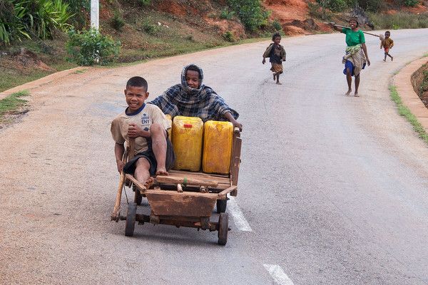 Un moyen de transport peu ordinaire...