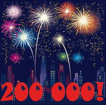 200 000 VISITEURS, merci à tous!