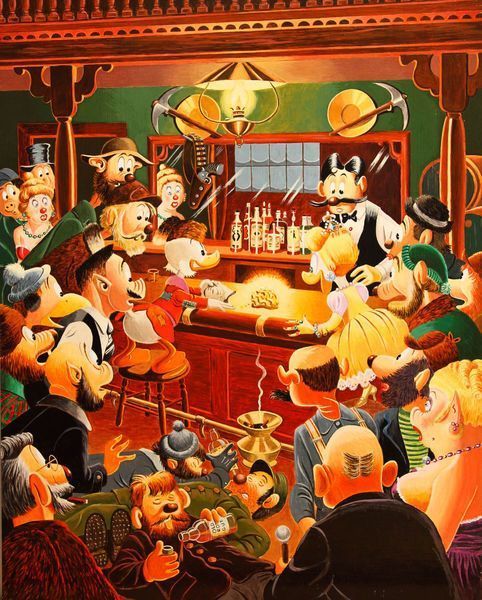 Dessiné par Carl Barks