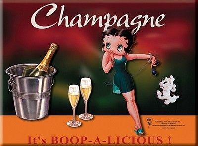 Affiche publicitaire d'antan (Champagne)