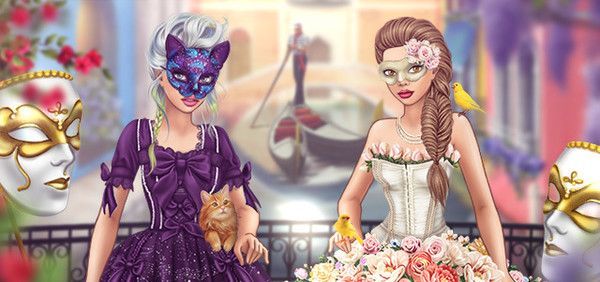 Magnifique illustration du jeu virtuel  "Lady Popular"