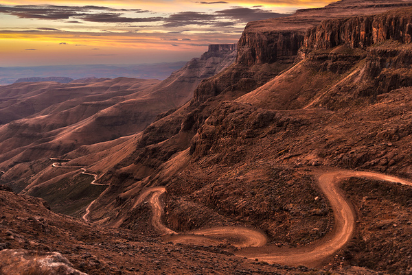 En Afrique, col de Sani