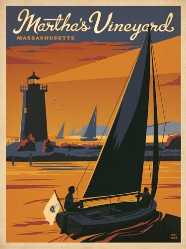 Affiche ancienne (Massachusetts)