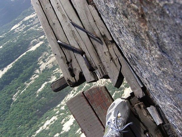 Mont Huashan, Chine