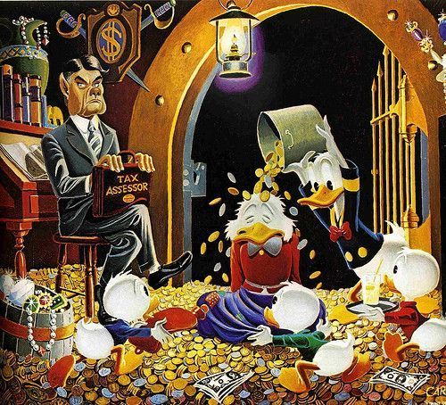 Dessiné par Carl Barks