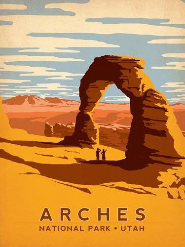 Affiche ancienne (Utah)