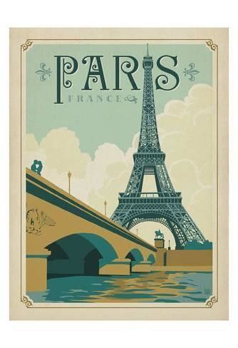 Affiche Ville française