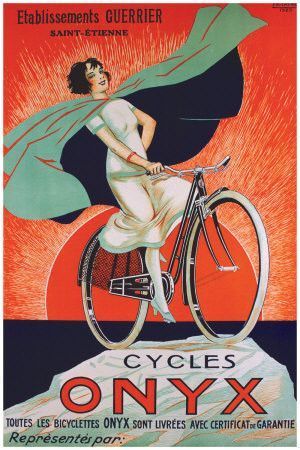 Affiche ancienne publicitaire (Vélos)