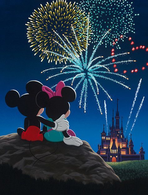 Mickey et Minnie par Schim Schimmel