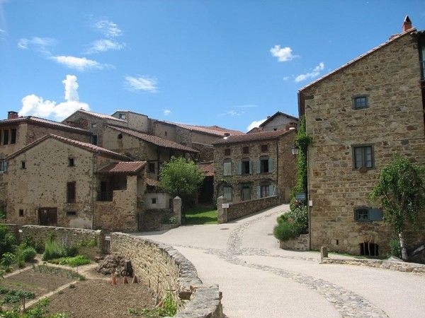 Lavaudieu, Auvergne, un des plus beaux villages de France