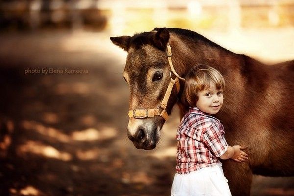 Enfant et animal