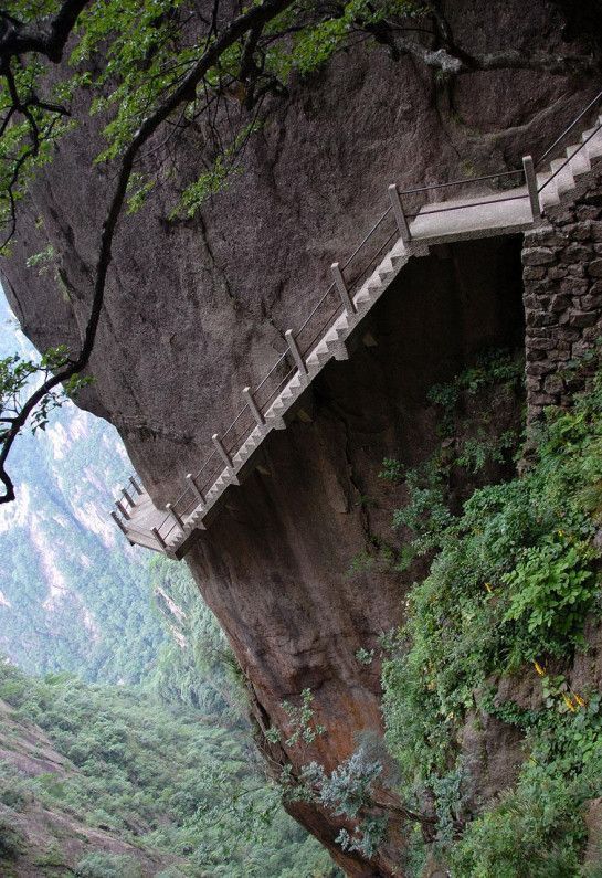 Mont Huashan, Chine