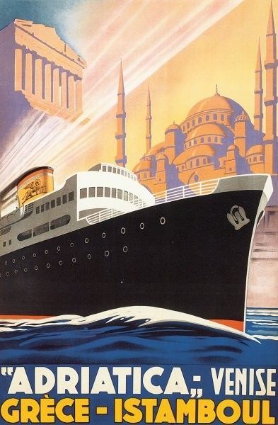 Affiche ancienne maritime