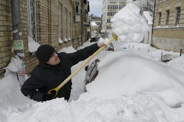 Quand il neige en Ukraine...