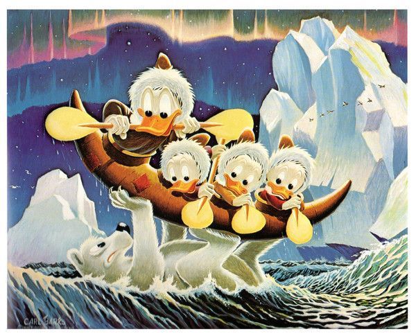 Dessiné par Carl Barks