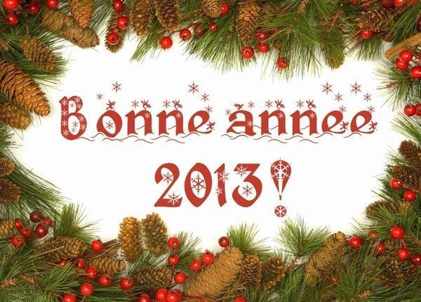 Bonne année 2013!!