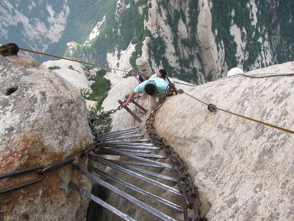 Mont Huashan, Chine