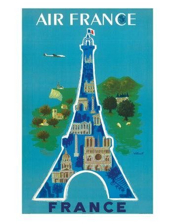 Affiche Air France