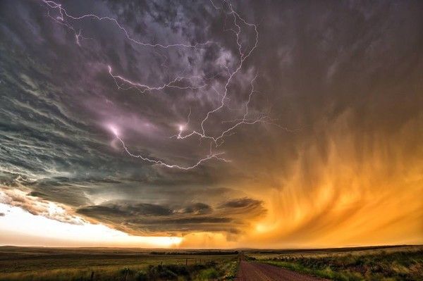 Orage dans le Nébraska