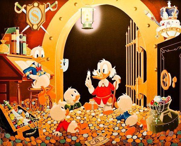 Dessiné par Carl Barks