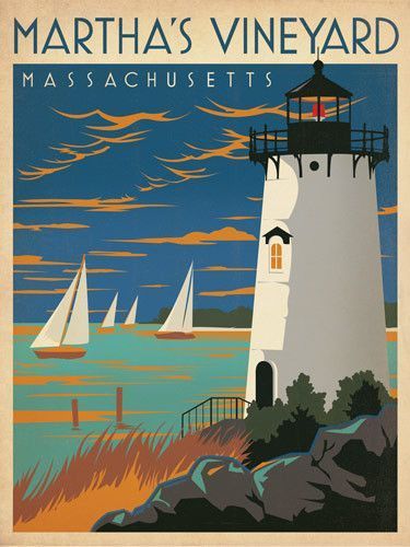 Affiche ancienne (Massachusetts)