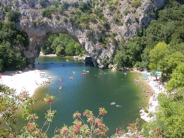 Les gorges de l'Ardèche