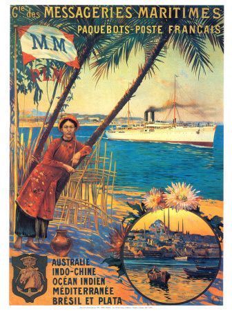 Affiche ancienne maritime