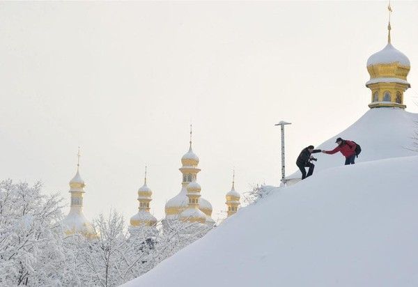 Quand il neige en Ukraine...