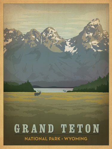 Affiche ancienne (Wyoming)